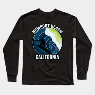 Newport Beach California Long Sleeve T-Shirt